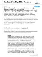 báo cáo hóa học: