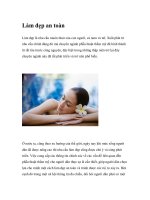 Làm đẹp an toàn docx