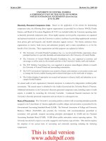 MARCH 2009 UNIVERSITY OF CENTRAL FLORIDA A COMPONENT UNIT OF THE STATE OF FLORIDA NOTES TO FINANCIAL STATEMENTS (CONTINUED) JUNE 30, 2008_part2 pot