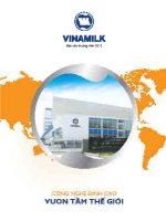 báo cáo thường niên 2013 công ty cổ phần sữa việt nam công nghệ đỉnh cao vươn tầm thế giới
