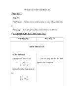 ÔN TẬP : SO SÁNH HAI PHÂN SỐ pot