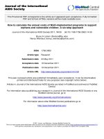 báo cáo hóa học: