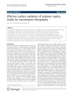 Báo cáo hóa học: 