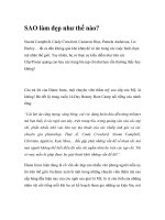 SAO làm đẹp như thế nào? pdf