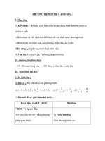 PHƯƠNG TRÌNH CHỨA ẨN Ở MẪU pdf