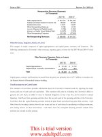 MARCH 2009 UNIVERSITY OF CENTRAL FLORIDA A COMPONENT UNIT OF THE STATE OF FLORIDA NOTES TO FINANCIAL STATEMENTS (CONTINUED) JUNE 30, 2008_part1 pot