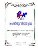 cáp sợi quang và các vấn đề suy hao và tán sắc