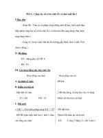 Tiết 4 : Cộng các số có ba chữ số ( có nhớ một lần) pdf