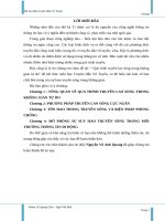 bài tập lớn môn truyền dẫn vô tuyến đề tài quá trình truyền lan sóng trong không gian tự do