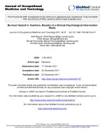 báo cáo hóa học: 