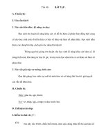 Tiết 40 BÀI TẬP ppt