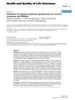 báo cáo hóa học: