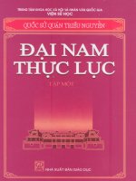 Đại nam thực lục tập 1 part 1 doc