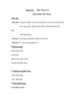 Tiết 61-62:THỂ TÍCH CỦAHÌNH HỘP CHỮ NHẬT pdf