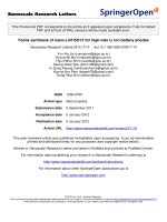 Báo cáo hóa học: 