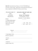 Mẫu đề nghị cấp giấy phép lao động cho người nước ngoài ppt