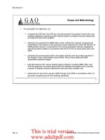 United States Government Accountability Office Washington, DC 20548 September 30, 2005_part2 docx
