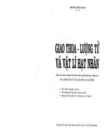 giao thoa lượng tử và vật lý hạt nhân