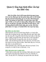 Quản lý tổng hợp bệnh đốm vằn hại lúa (khô vằn) pdf