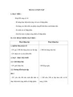 Tiết 51: LUYỆN TẬP docx