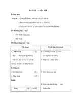 TIẾT 131: LUYỆN TẬP docx