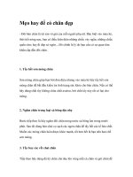 Mẹo hay để có chân đẹp pptx