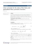 Báo cáo hóa học: 