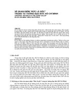 VỀ QUAN ĐIỂM “ĐỨC LÀ GỐC” TRONG TƯ TƯỞNG ĐẠO ĐỨC HỒ CHÍ MINH docx