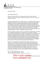 United States Government Accountability Office Washington, DC 20548 September 30, 2005_part1 doc
