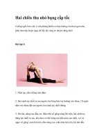 Hai chiêu thu nhỏ bụng cấp tốc docx