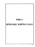 hình học không gian - tùng văn