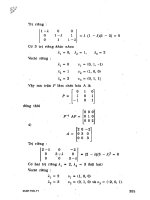 Bài tập toán cao cấp tập 1 part 10 pdf