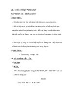 § 5 : CÁC DẤU HIỆU NHẬN BIẾT TIẾP TUYẾN CỦA ĐƯỜNG TRÒN docx