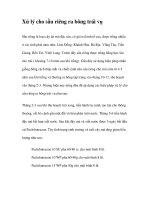 Xử lý cho sầu riêng ra bông trái vụ pptx