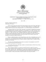 STATE OF MISSISSIPPI STEVEN A. PATTERSON State Auditor WILLIAM S. JONES, CPA Director, Department of Audit ED P. YARBOROUGH, CPA Director, Division of County Audits_part5 pdf