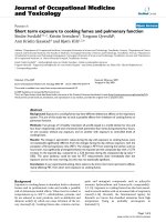 báo cáo hóa học: