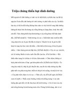 Triệu chứng thiếu hụt dinh dưỡng docx