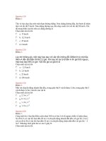 CACcau hoi trac nhiem BAI TAP VE DONG LUONG ppt