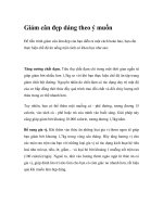 Giảm cân đẹp dáng theo ý muốn potx