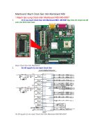 Mainboard Mạch Clock Gen trên Mainboard MSI pptx