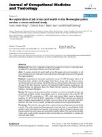 Báo cáo hóa học: 