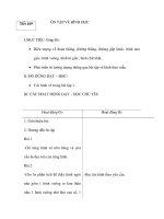 Tiết 169:ÔN TẬP VỀ HÌNH HỌC pot