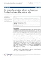 Báo cáo toán học: 