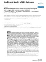 báo cáo hóa học: