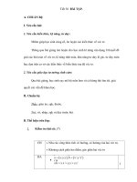 Tiết 38 BÀI TẬP pdf