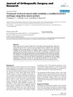 báo cáo hóa học: