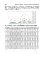 Artificial Neural Networks Industrial and Control Engineering Applications Part 10 doc