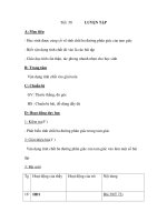 Tiết 58: LUYỆN TẬP pdf