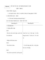 Tiết 162: ÔN TẬP VỀ CÁC SỐ TRONG PHẠM VI 1000 (TIẾP THEO) pptx