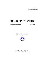 thông tin toán học